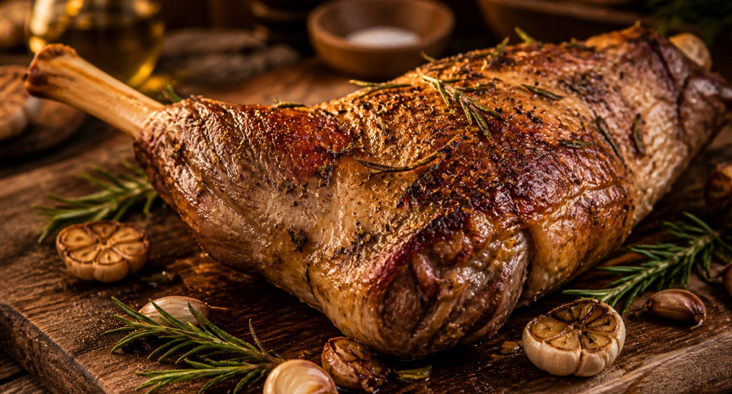 Gigot d'agneau de 7 heures pour Pâques