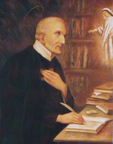 Saint Alphonse de Liguori, représentation ancienne