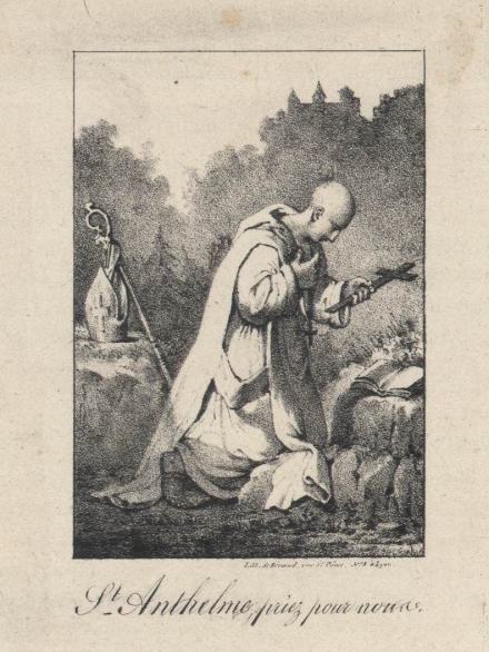 Saint Anthelme de Chignin, représentation ancienne