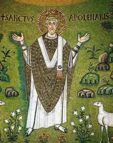 Saint Apollinaire de Ravenne, représentation ancienne