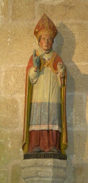 Saint Armel des Boschaux, représentation ancienne