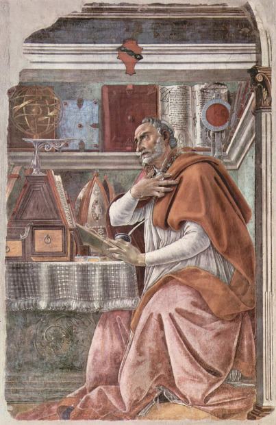 Saint Augustin d'Hippone, représentation ancienne