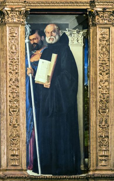 Saint Benoît de Nursie, représentation ancienne