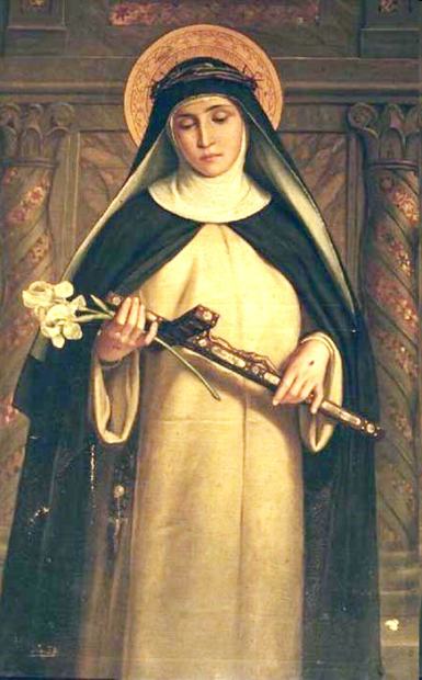 Sainte Catherine de Sienne, représentation ancienne