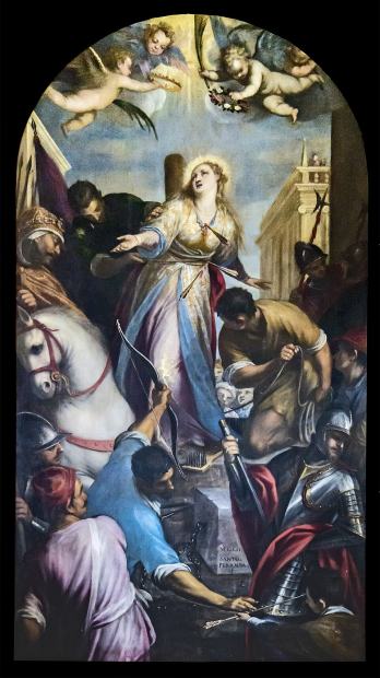 Sainte Christine de Bolsène, représentation ancienne