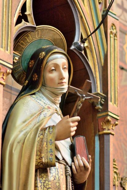 Sainte Colette de Corbie, représentation ancienne