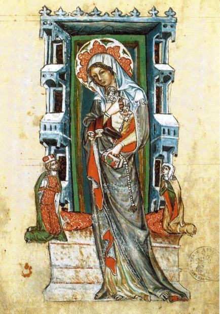 Sainte Edwige de Silésie, représentation ancienne