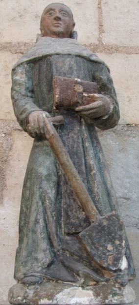 Saint Fiacre, représentation ancienne