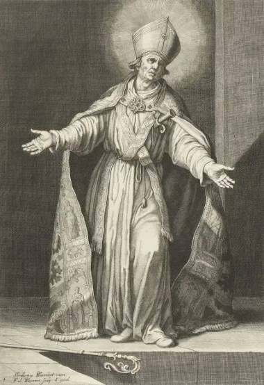 Saint Frédéric d'Utrecht, représentation ancienne