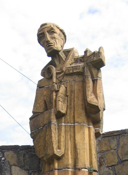 Saint Gérard de Brogne, représentation ancienne