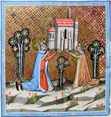 Sainte Gisèle de Hongrie, représentation ancienne
