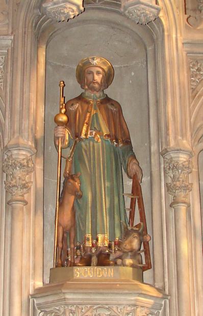 Saint Guy d'Anderlecht, représentation ancienne