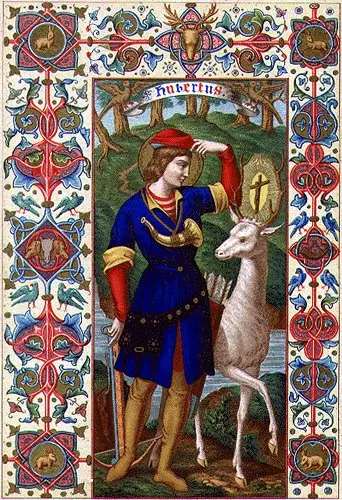 Saint Hubert de Liège, représentation ancienne