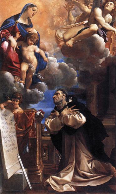 Saint Hyacinthe de Cracovie, représentation ancienne
