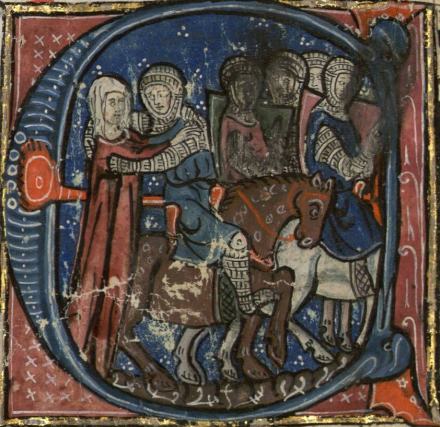 Sainte Ide de Boulogne, représentation ancienne