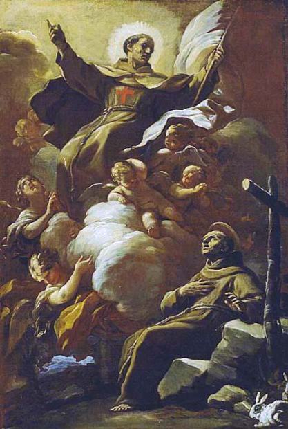 Saint Jean de Capistran, représentation ancienne
