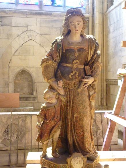 Sainte Juliette, représentation ancienne