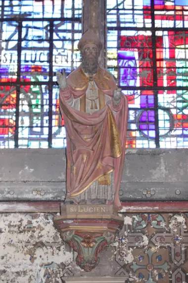 Saint Lucien de Beauvais, représentation ancienne