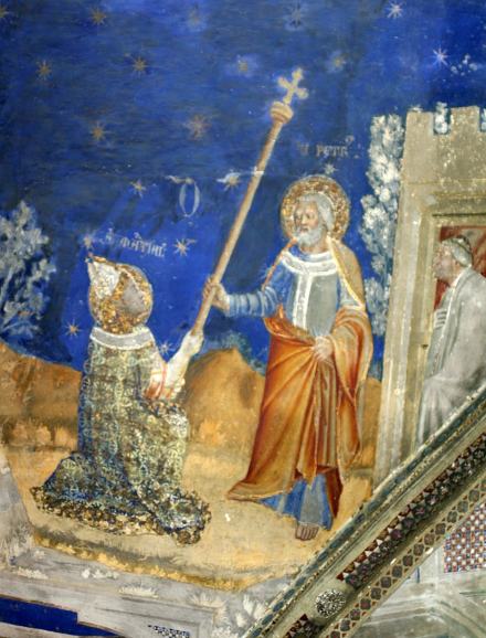 Saint Martial de Limoges, représentation ancienne