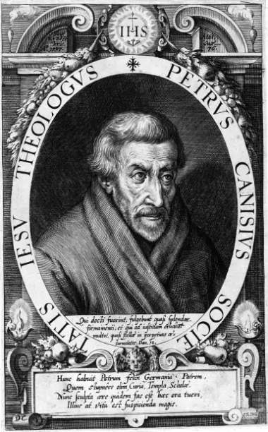 Saint Pierre Canisius, représentation ancienne