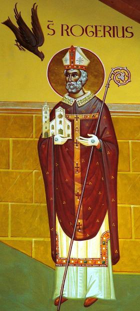 Saint Roger de Cannes, représentation ancienne