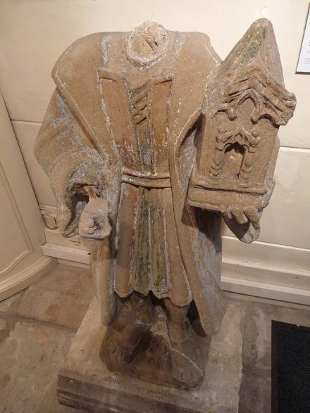 Saint Romaric de Remiremont, représentation ancienne
