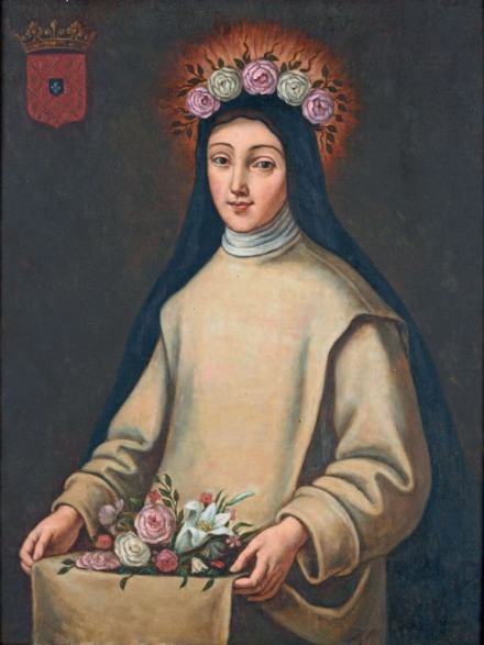 Sainte Roseline de Villeneuve, représentation ancienne