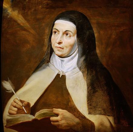 Sainte Thérèse d'Avila, représentation ancienne