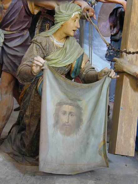 Sainte Véronique, représentation ancienne
