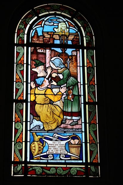 Sainte Zita de Lucques, représentation ancienne