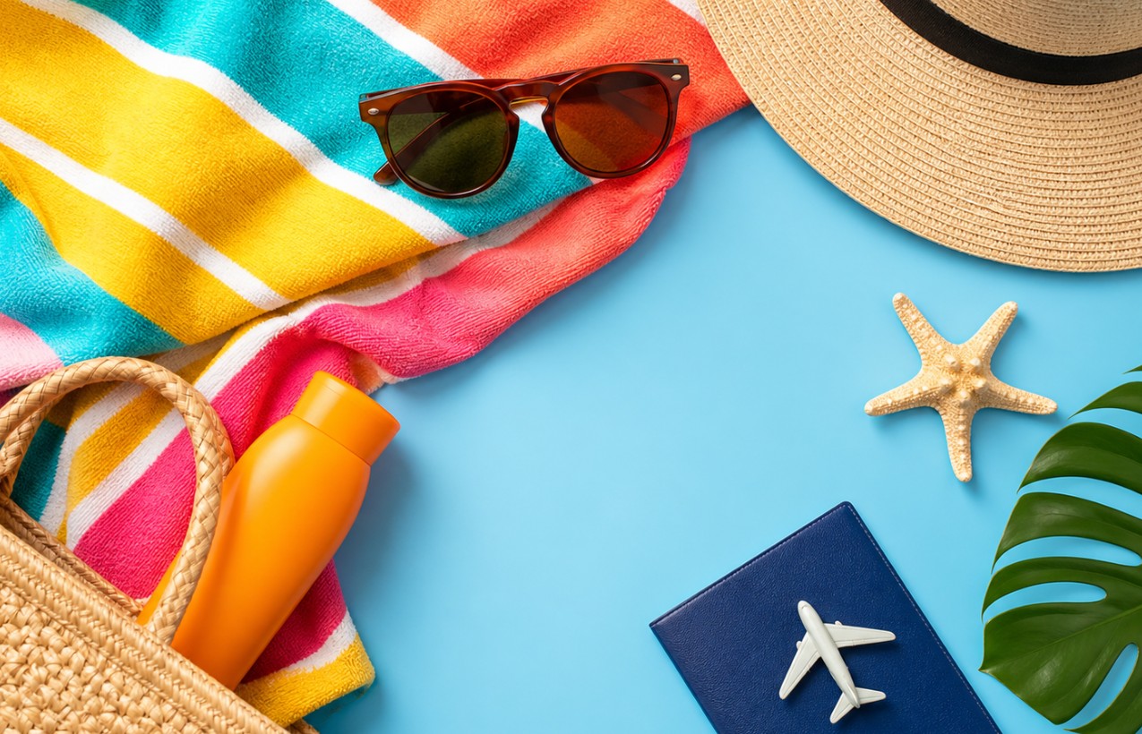 Grandes vacances d'été en famille
